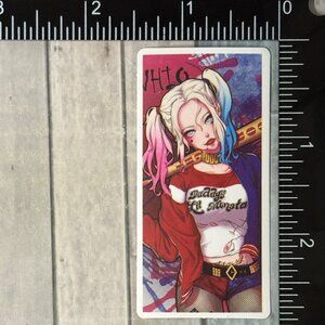 🌀10/$10🌀 The Joker Harley Quinn Reusable Waterproof Vinyl Sticker Decal